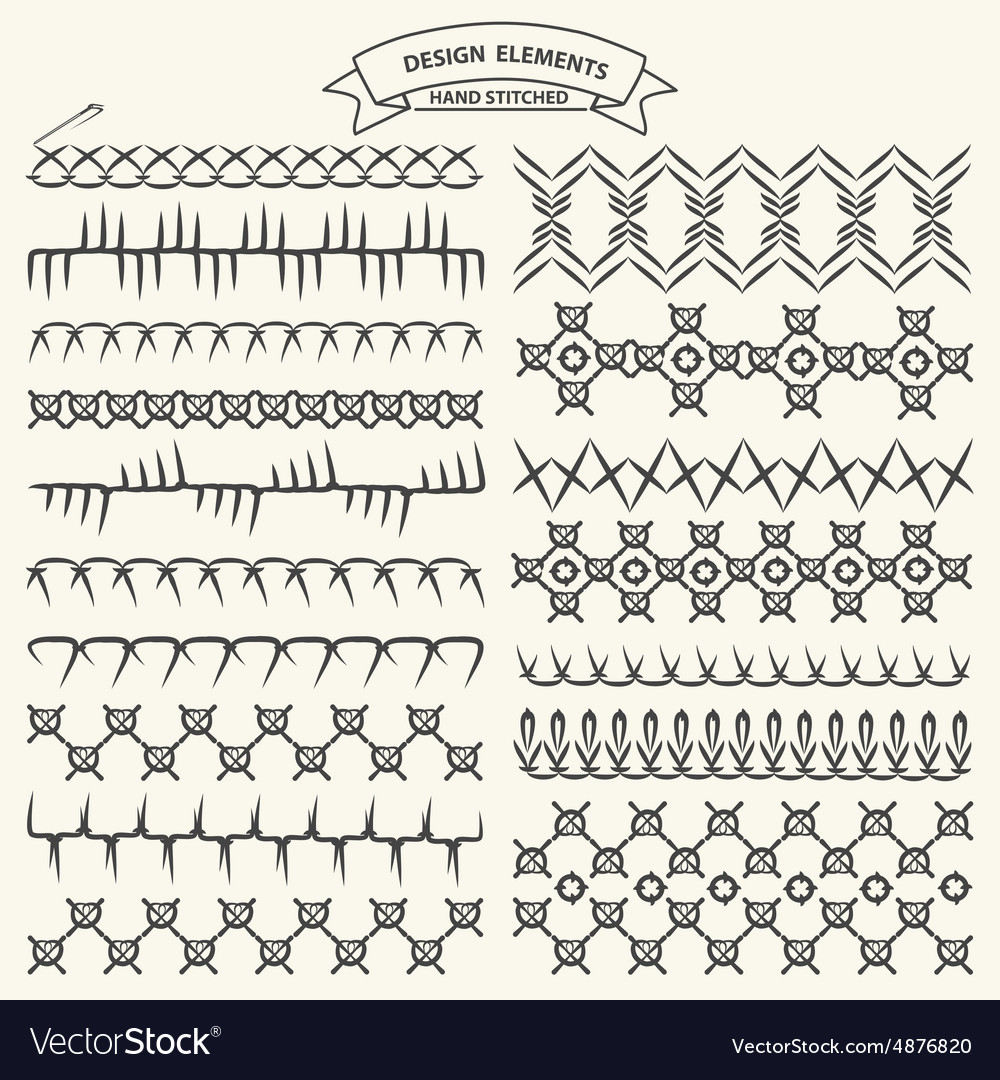 Hand Stitched Patterns Collection