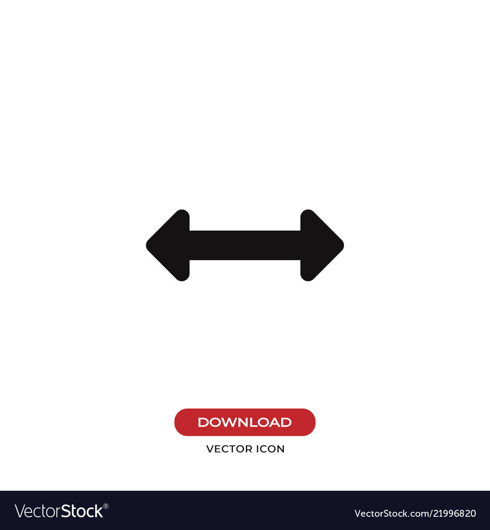 Horizontal Resize Icon