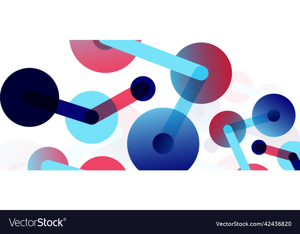 Linienpunkte Verbindungen geometrische abstrakte