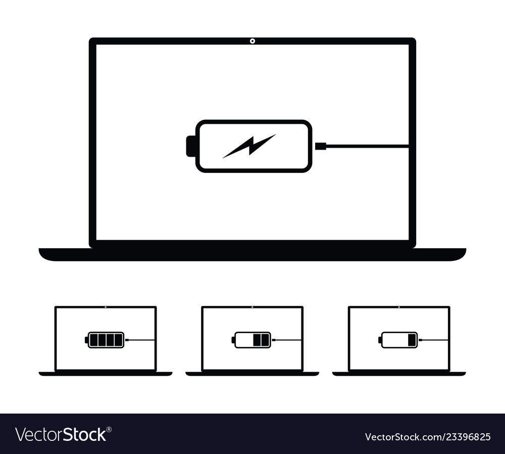 Computer-Batterie Lade-Symbol