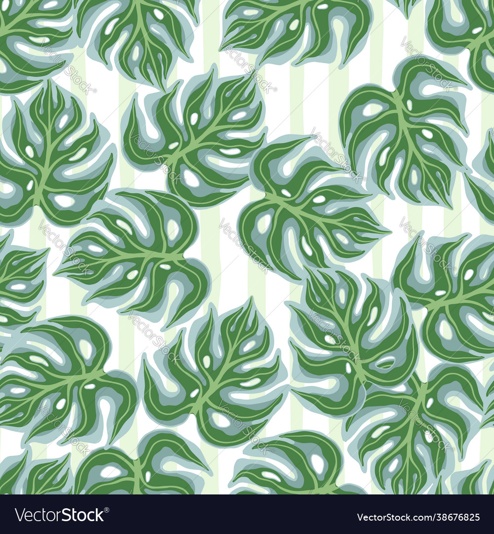 Isolated seamless pattern with green random