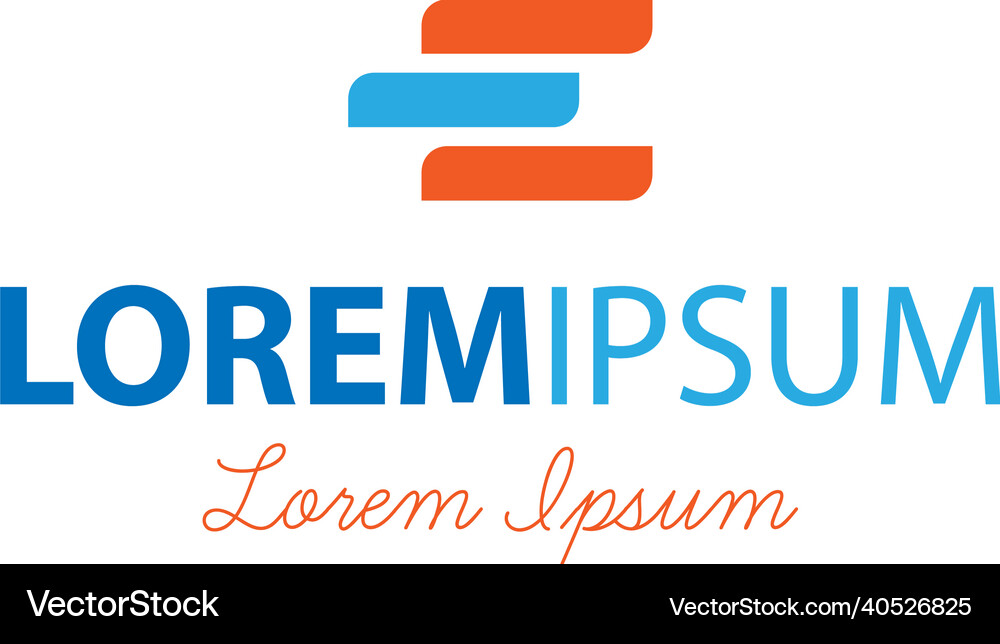 Logo design template Royalty Free Vector Image