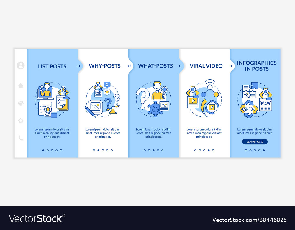 Onboarding Post Templates - Shareable Content