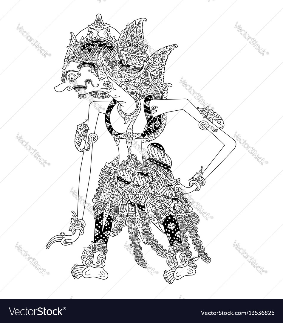 Prabu danaraja Royalty Free Vector Image - VectorStock