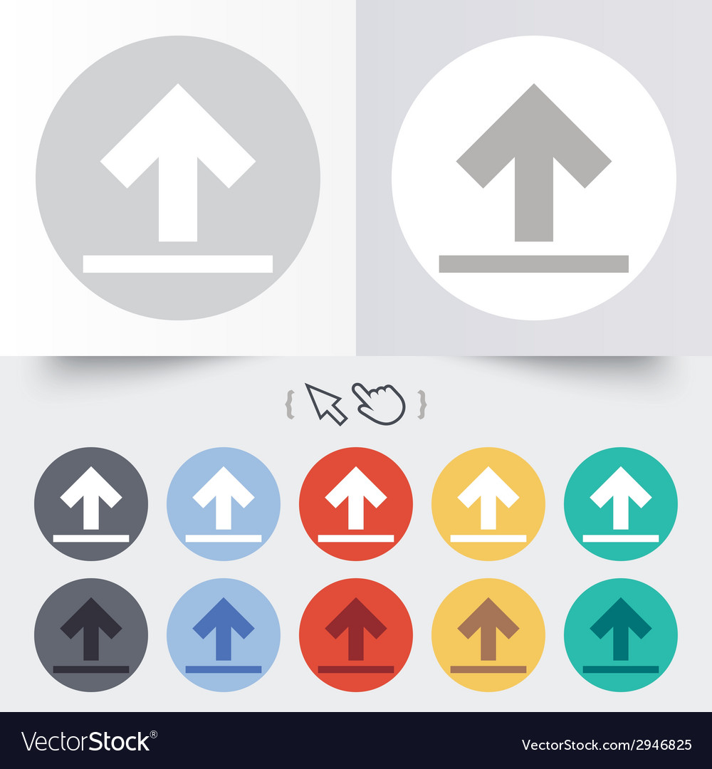 This side up sign icon fragile package symbol