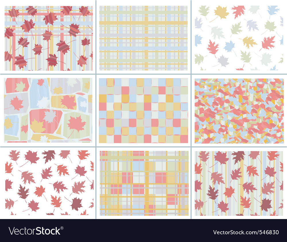 Autumn Leaf Patterns