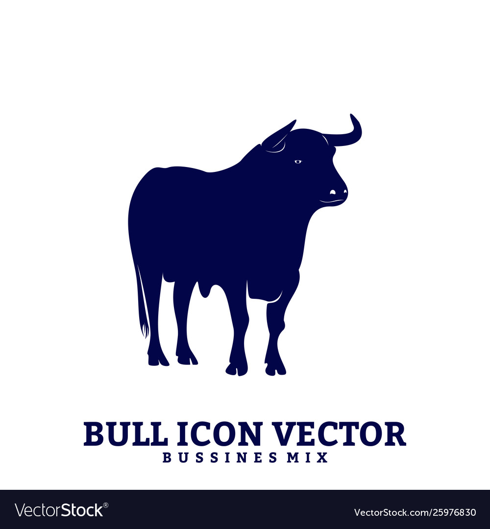 Bull Design Silhouette