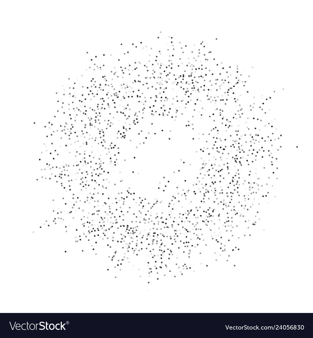 Digital burst pattern with multiple dots