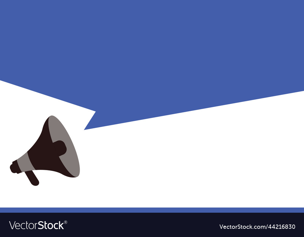Flat design business empty copy space text for ad
