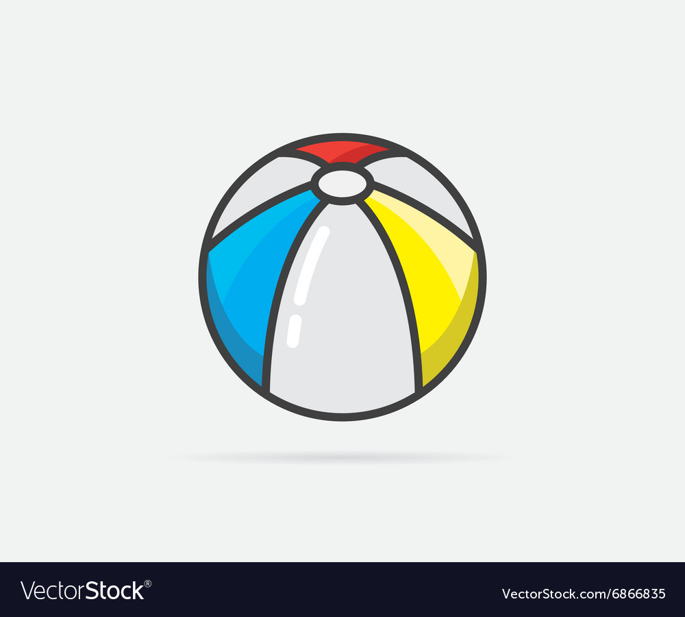 beach ball logo