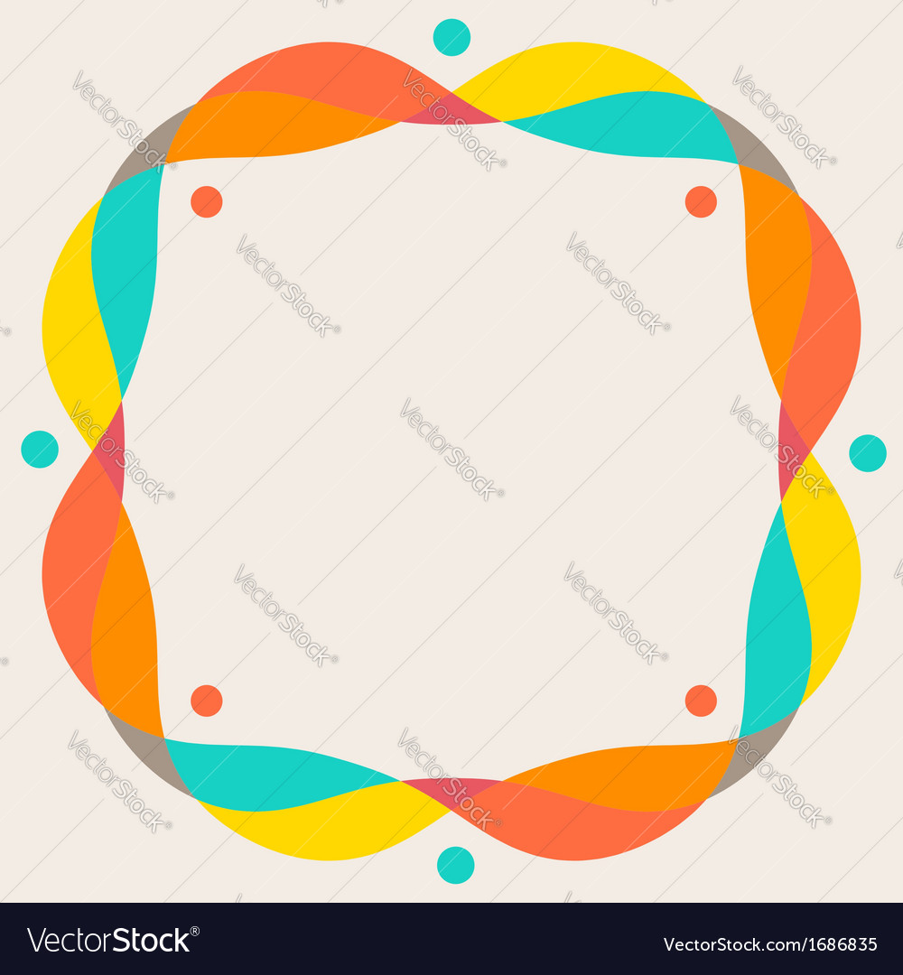 Design elements - colorful waves