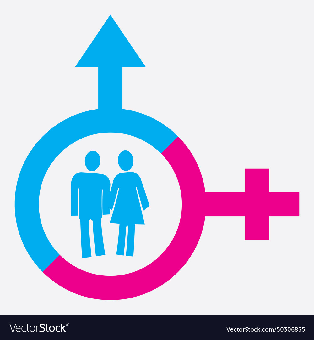 Gender logo Royalty Free Vector Image - VectorStock