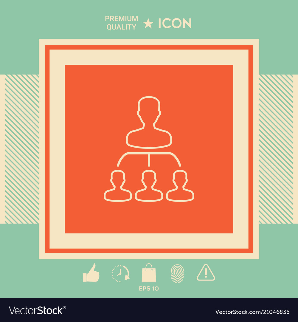 Hierarchy - line icon