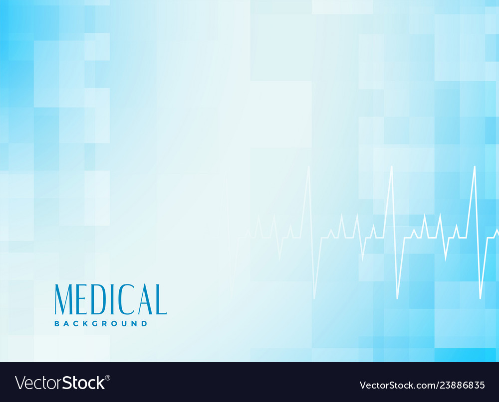 Medical healthcare blue background