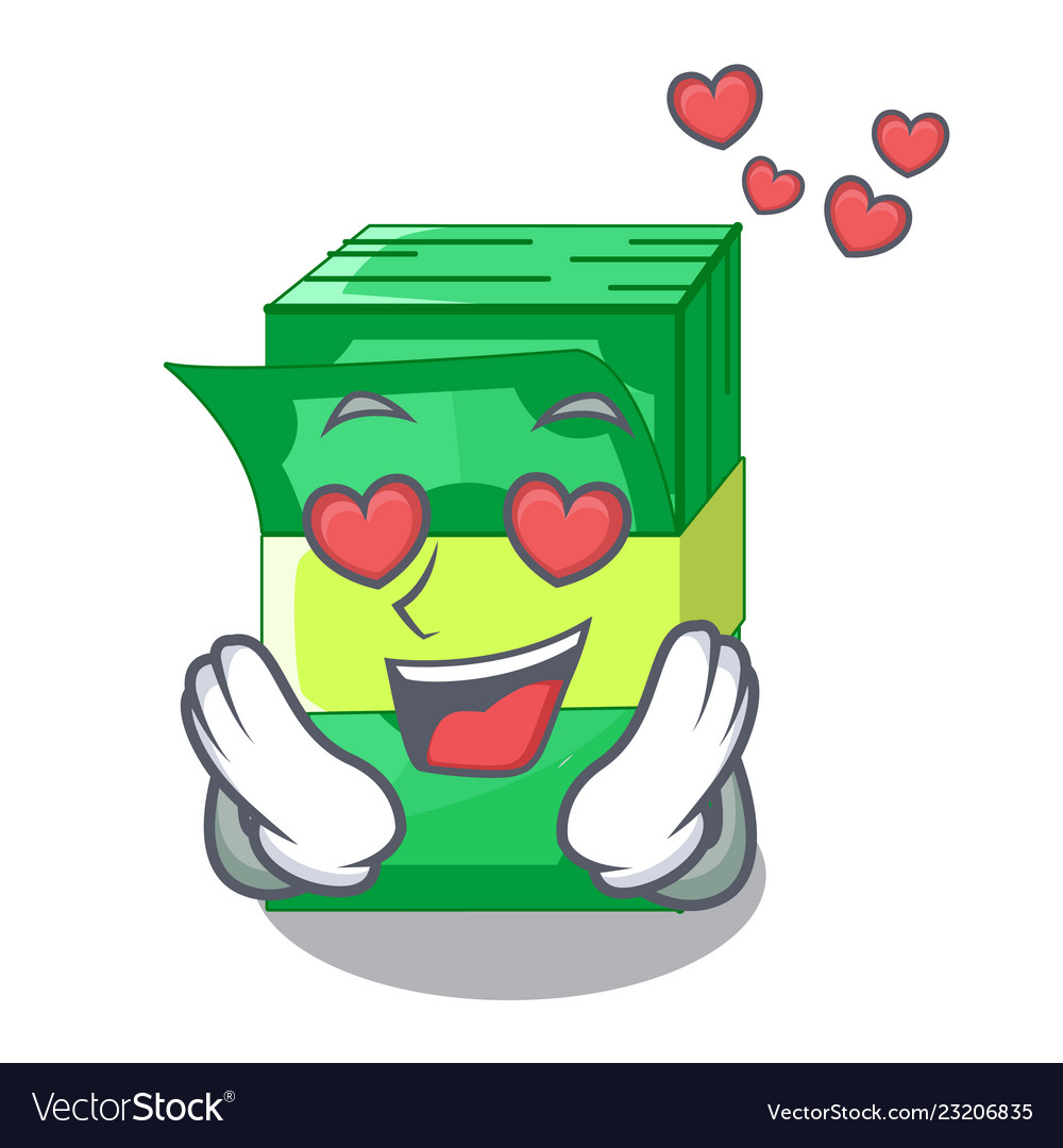 Money Stack Character - Love & Finance