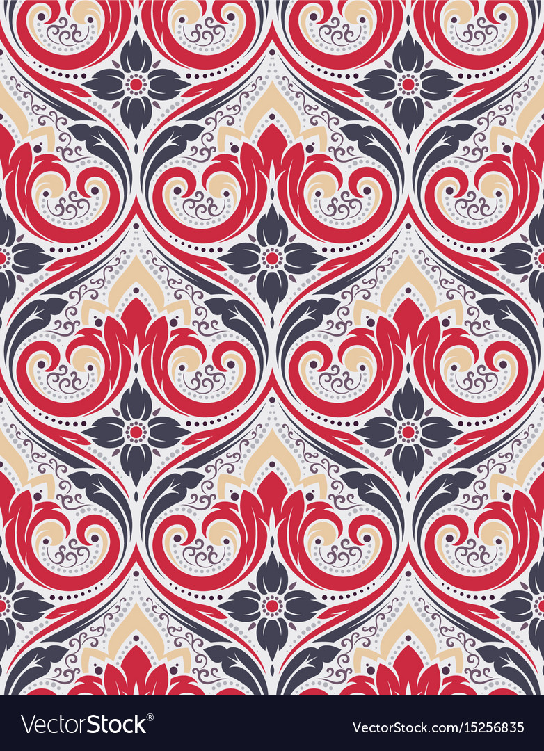 Ornate Damask Pattern