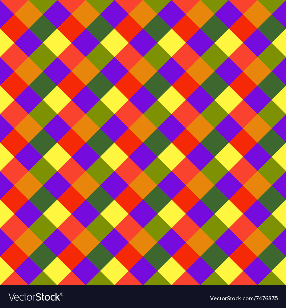 Seamless geometric pattern diagonal square