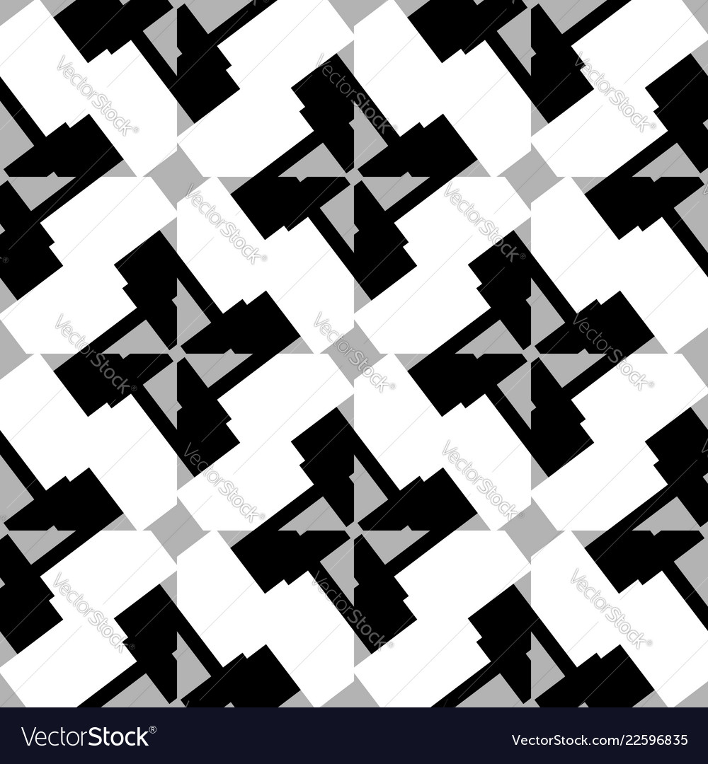 Seamlessly repeatable abstract geometric pattern vector image Seamlessly repeatable abstract geometric pattern