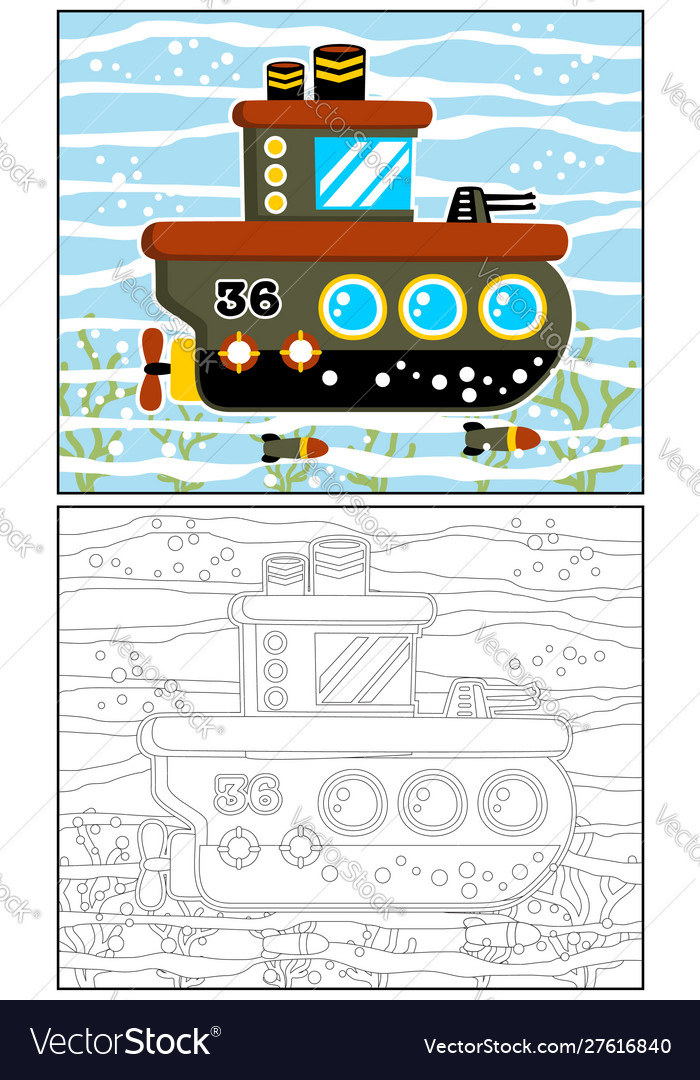 Top 83+ best submarine coloring pages , 100% free printables - Shill Art