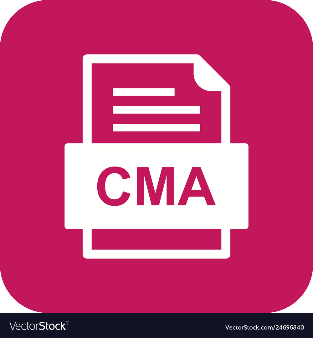 Cma file document icon