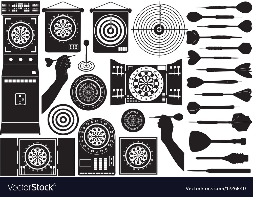 Dartboard Set - Various Styles