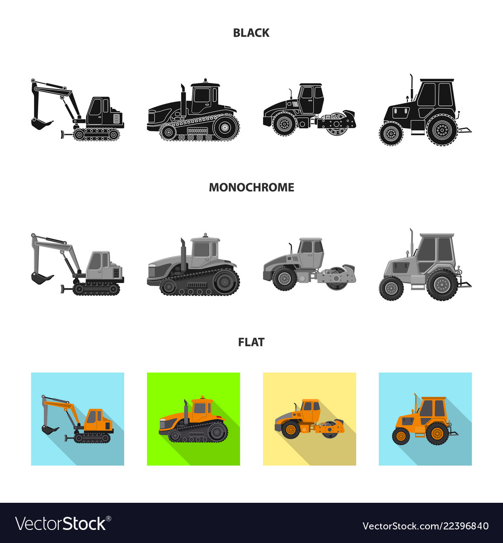 Isolated object of build and construction icon vector image Isolated object of build and construction icon