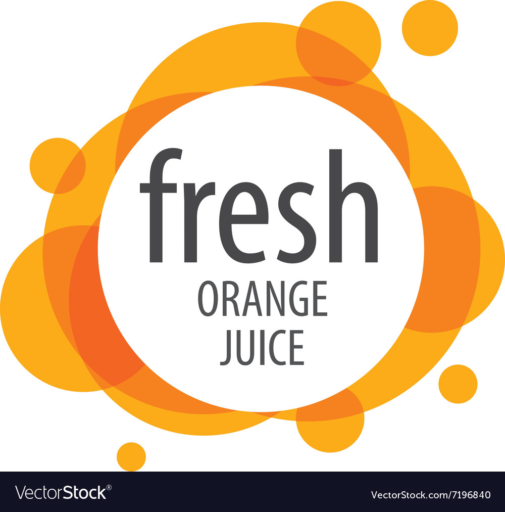 Logo of fresh juice