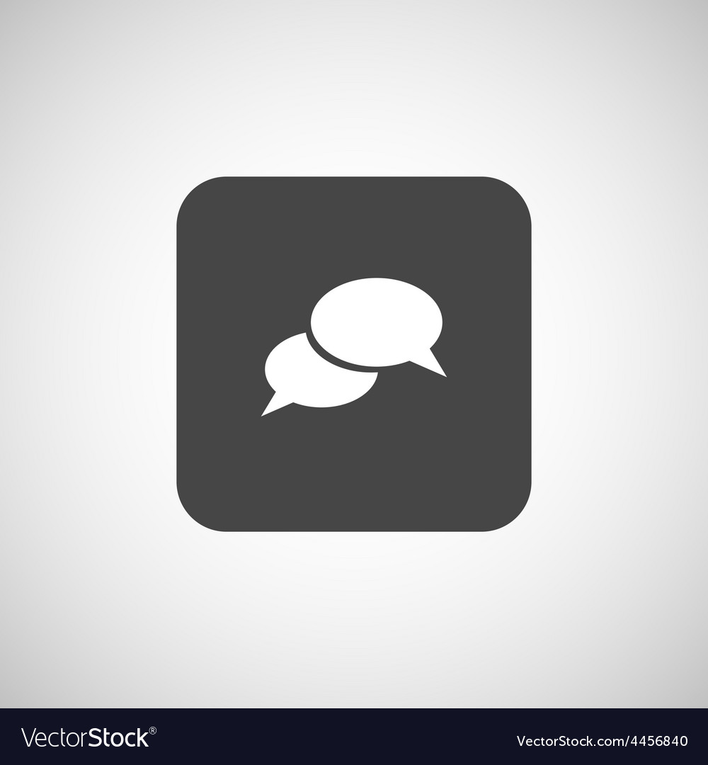 Speech bubbles sign chat icon symbol