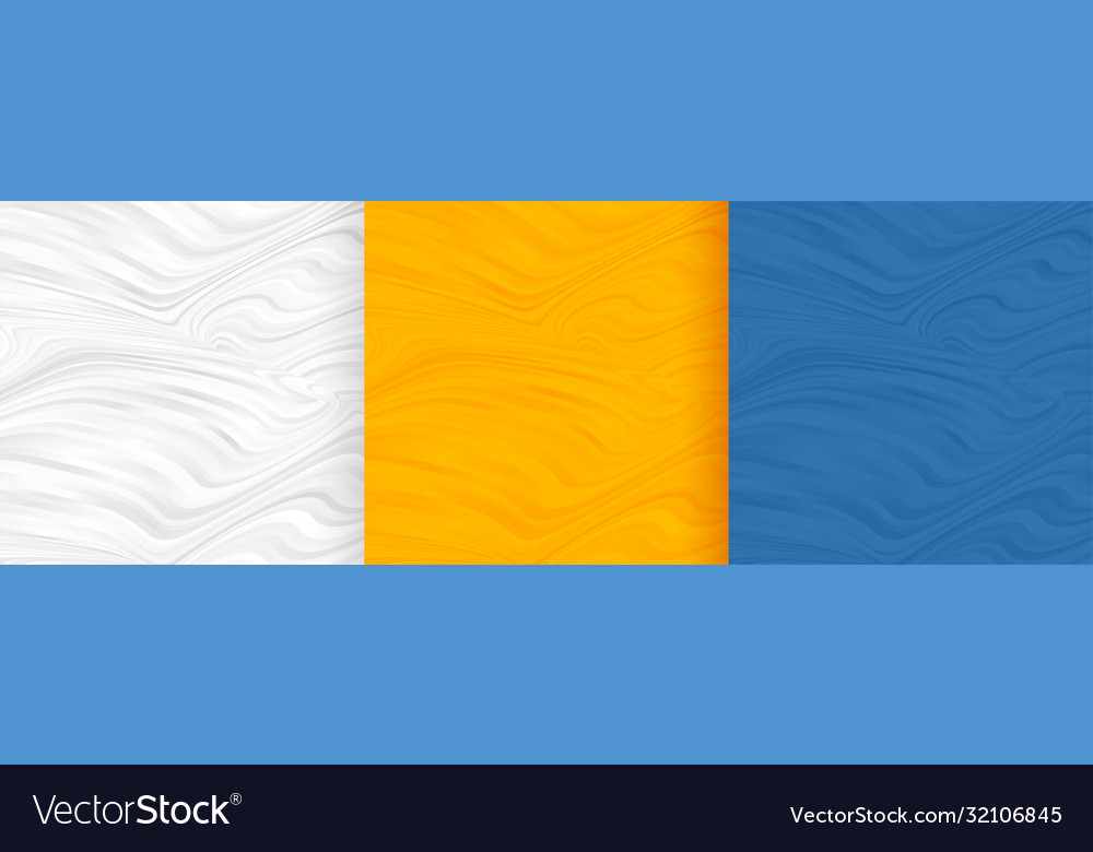 Abstract wavy shape pattern blank background set
