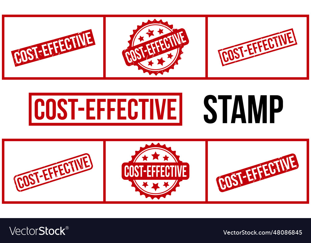Cost effective rubber stamp set