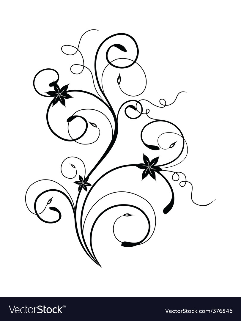 Decorative design elements Royalty Free Vector Image