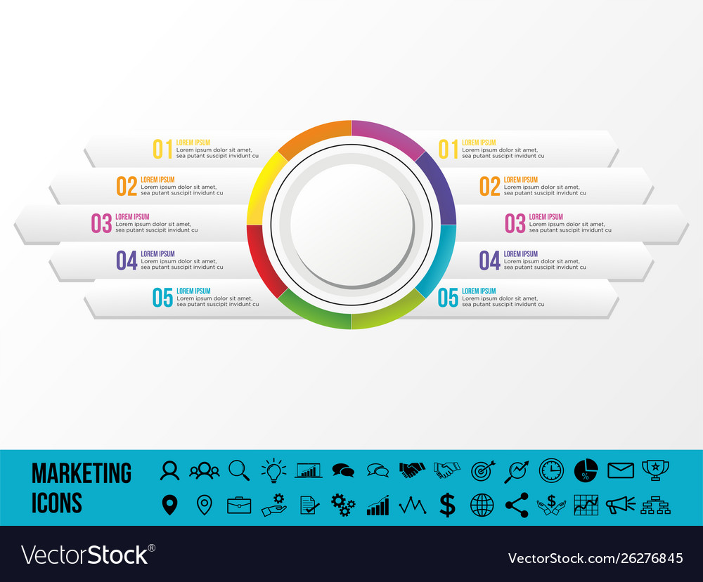 Infographics elements template design business