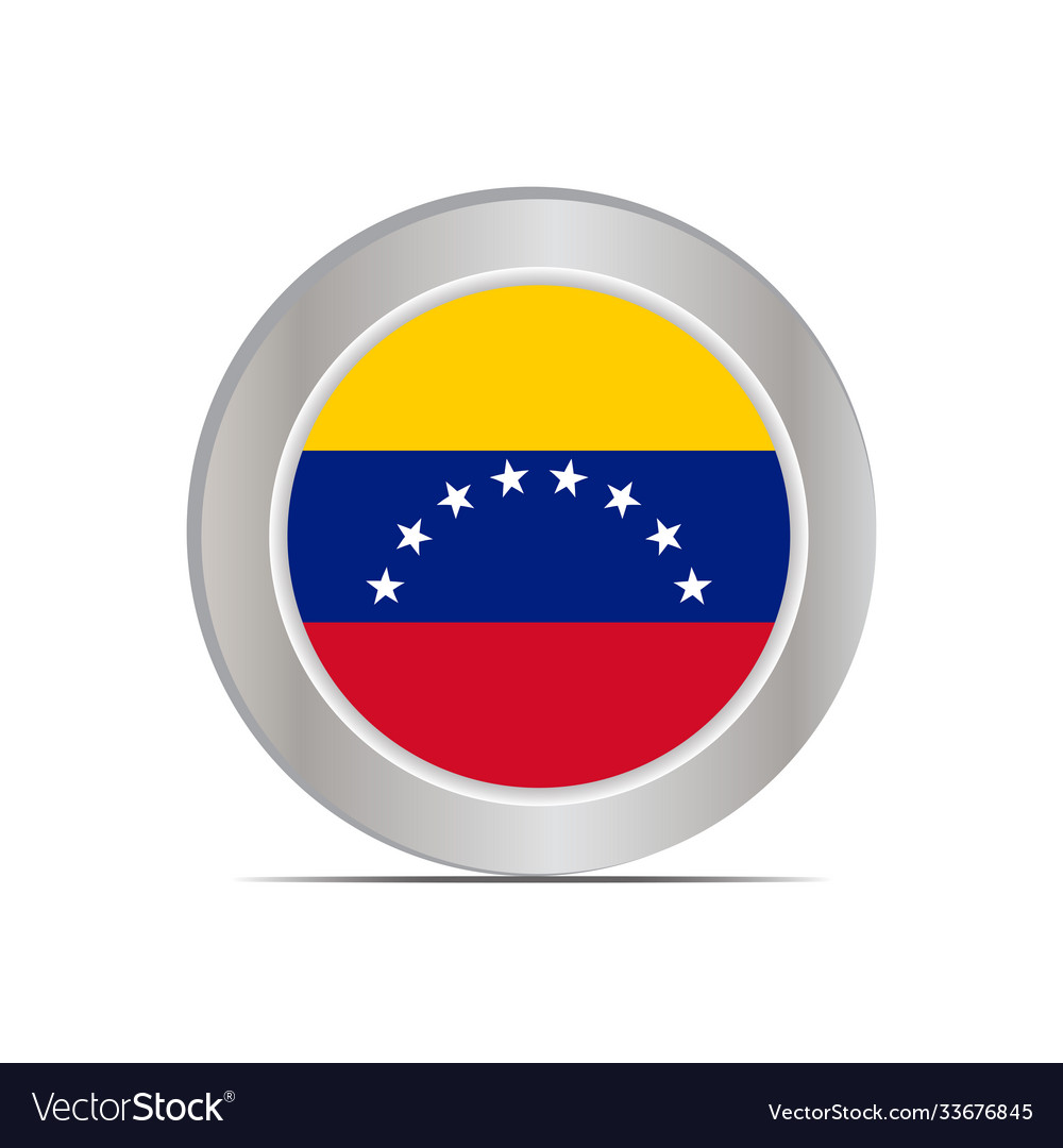 National flag venezuela ist isoliert