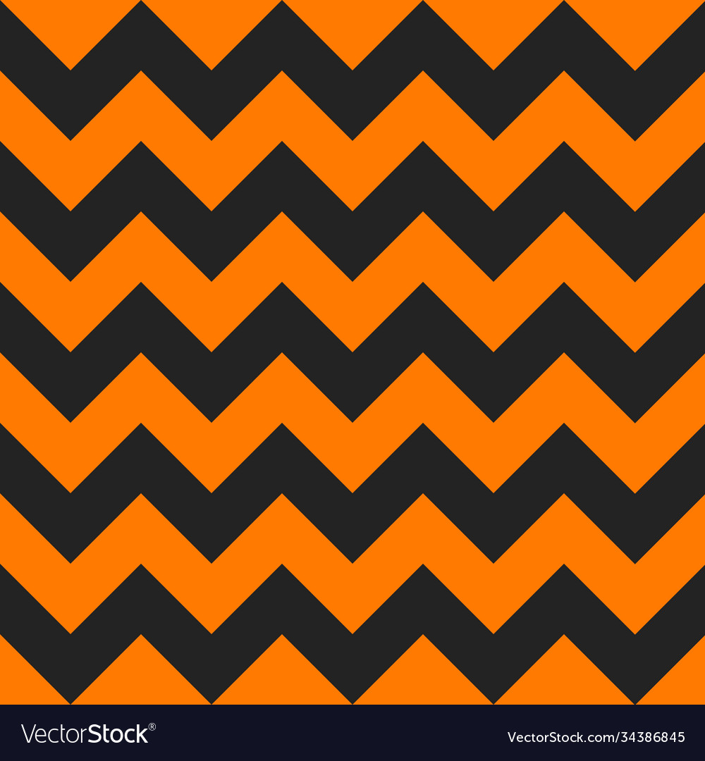 Zig zag halloween pattern abstract chevron lines