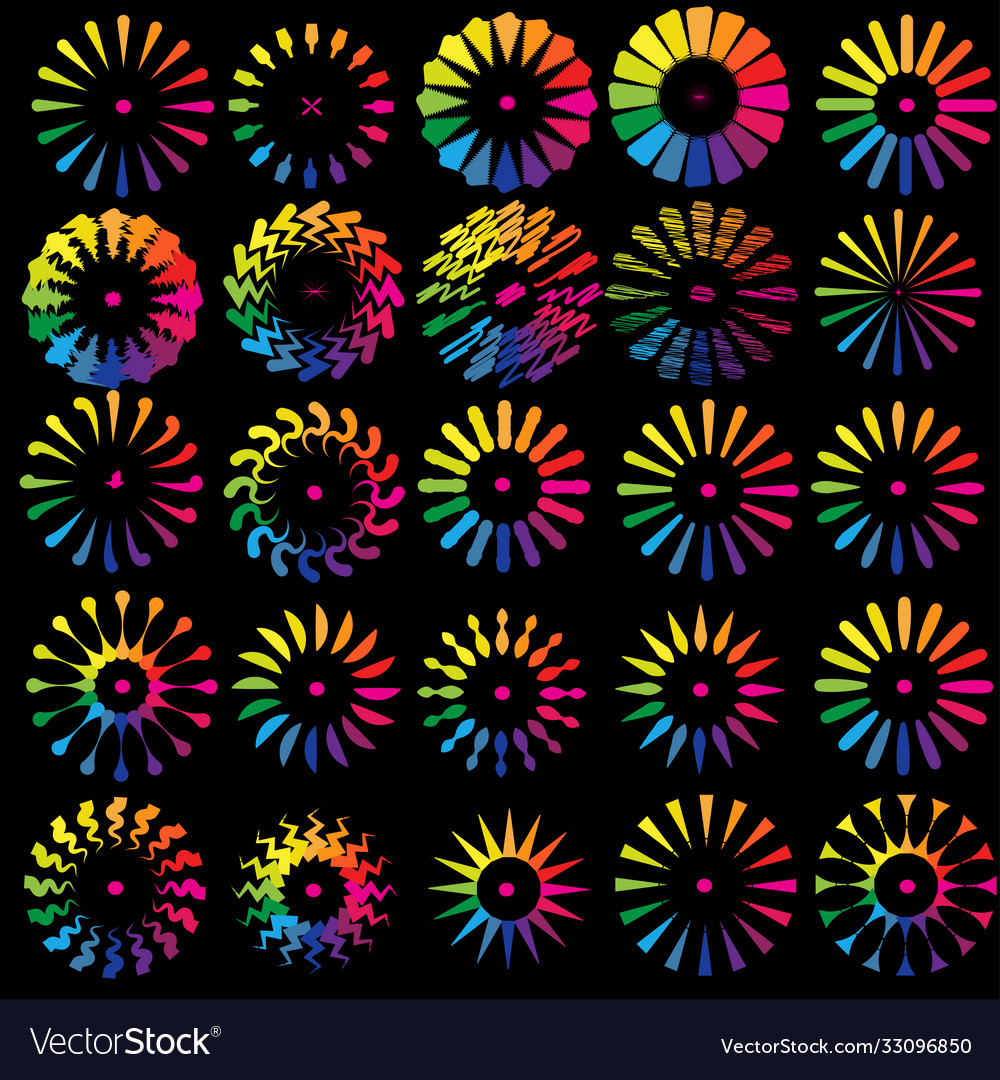 Set design elements progress and loading bar vector image Set design elements progress and loading bar