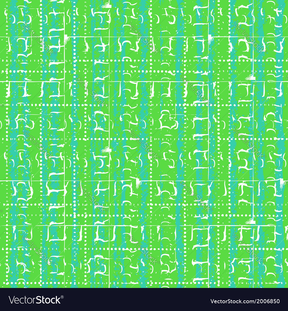 Tropical Green Abstract Pattern