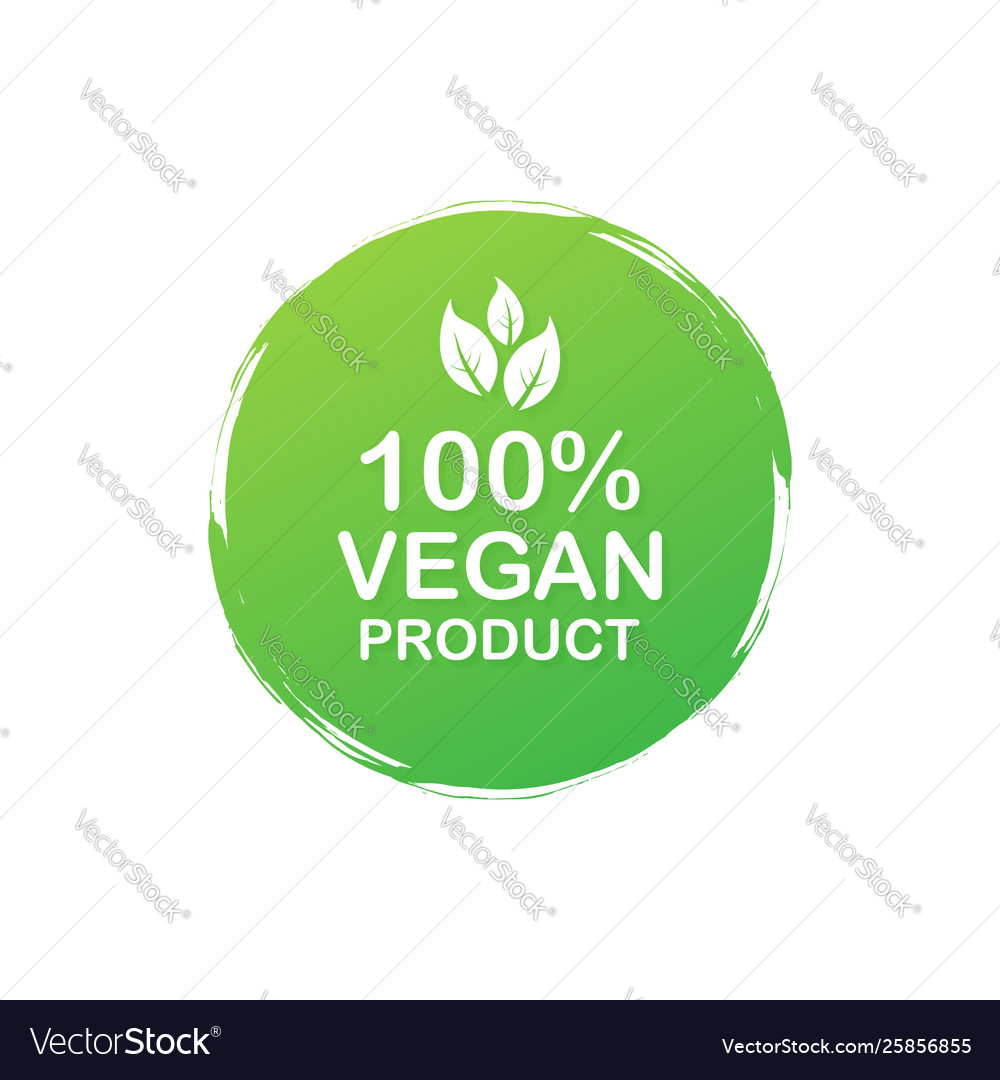 100 percent vegan product healthy food labels