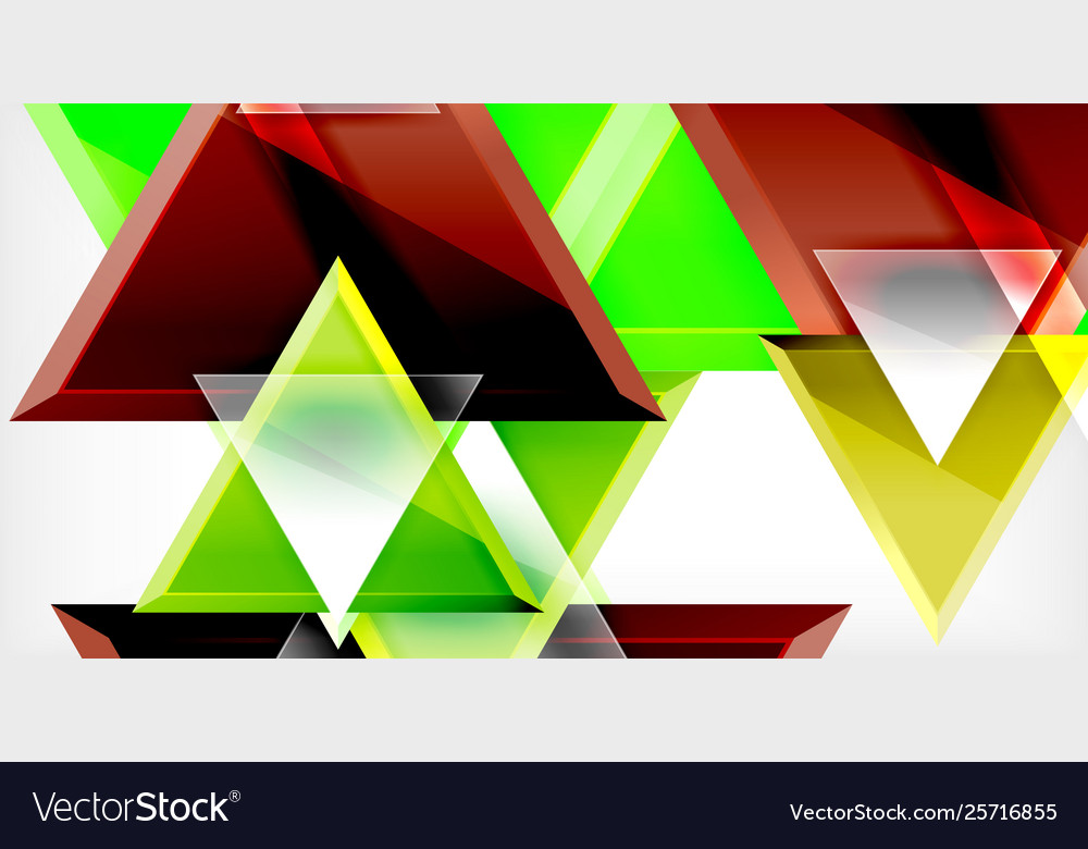 3d triangular minimal abstract background vector image 3d triangular minimal abstract background
