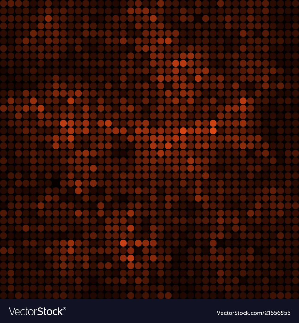 Abstract colored round dots background vector image Abstract colored round dots background