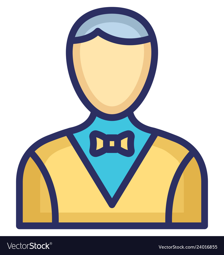 Butler icon which can easily modify or edi