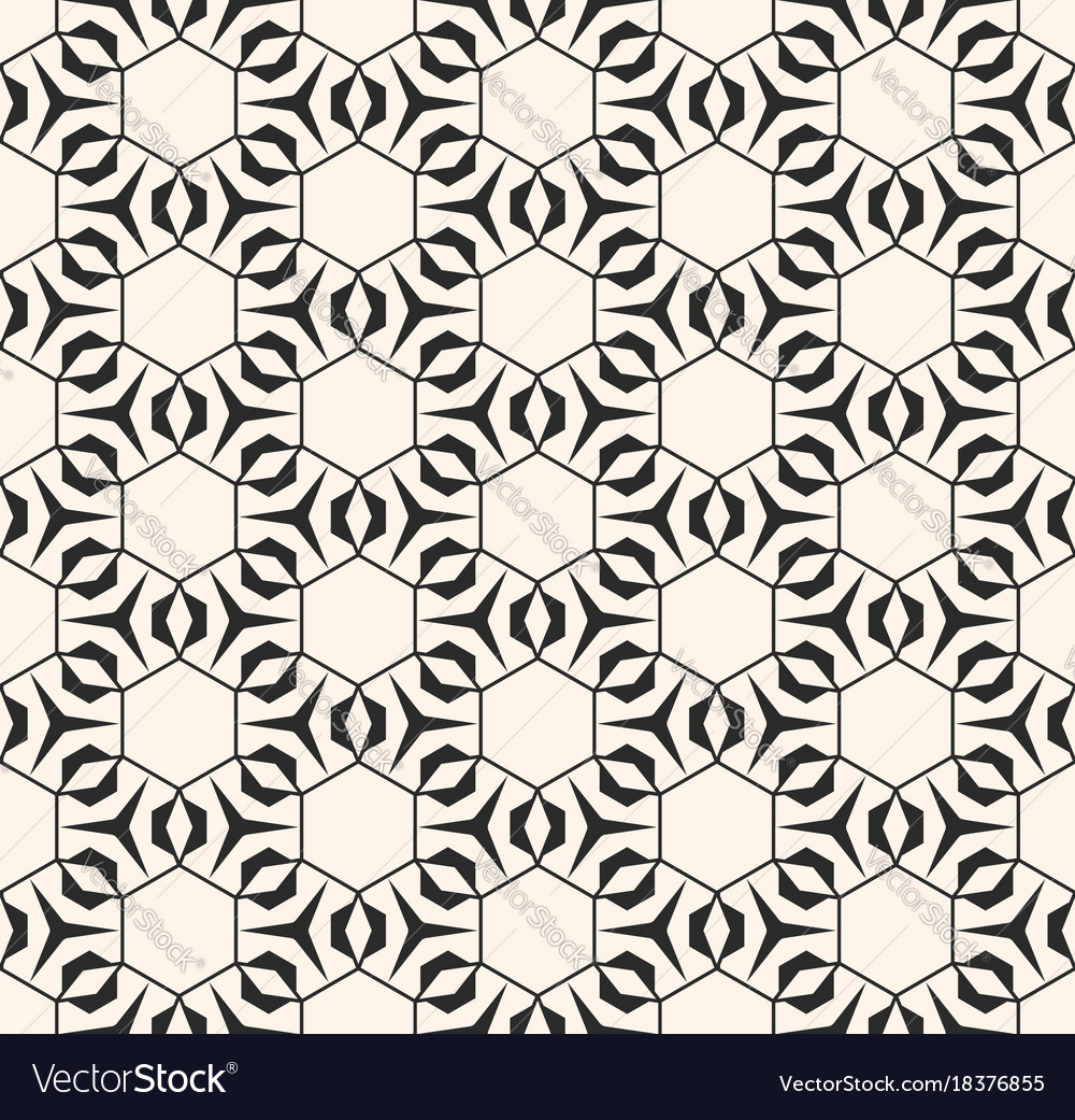 Subtle geometric texture with thin lines hexagons