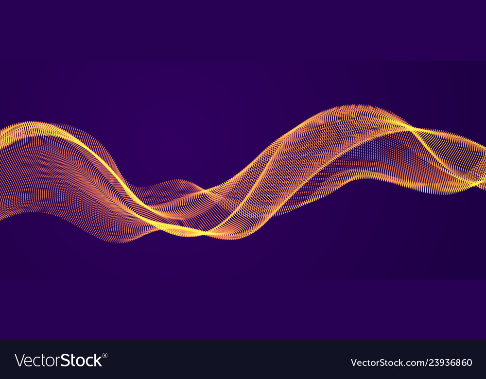 3D Particle Flow - Sound Wave