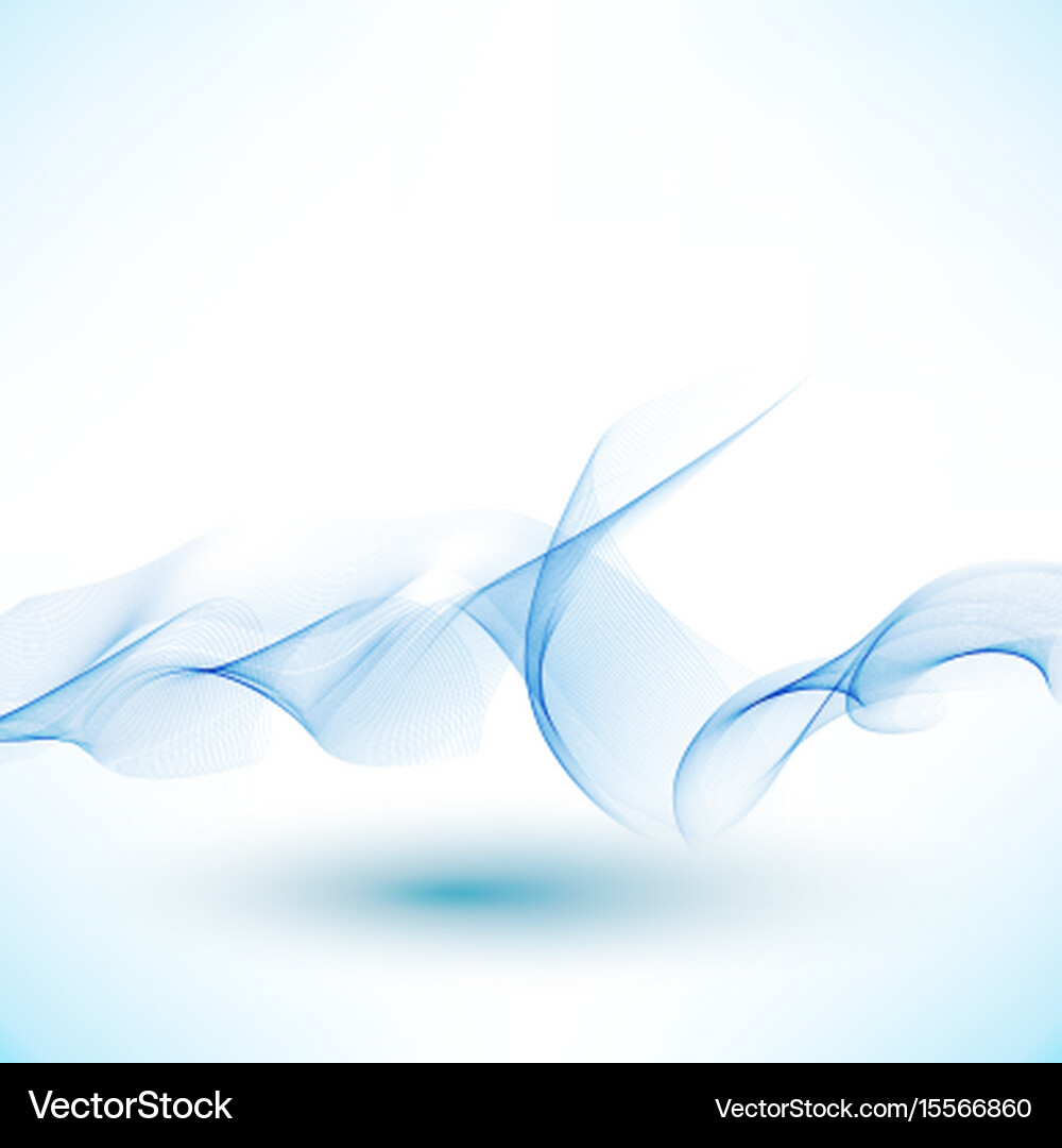 Abstract background wave Royalty Free Vector Image
