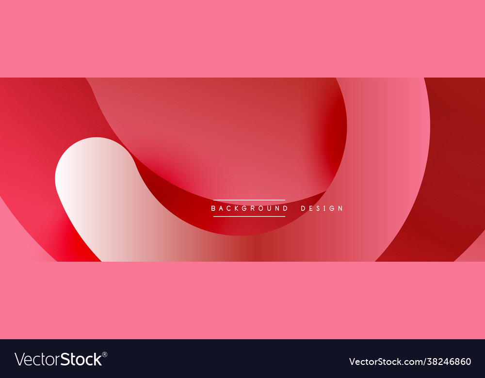 Abstract overlapping lines and circles geometric
