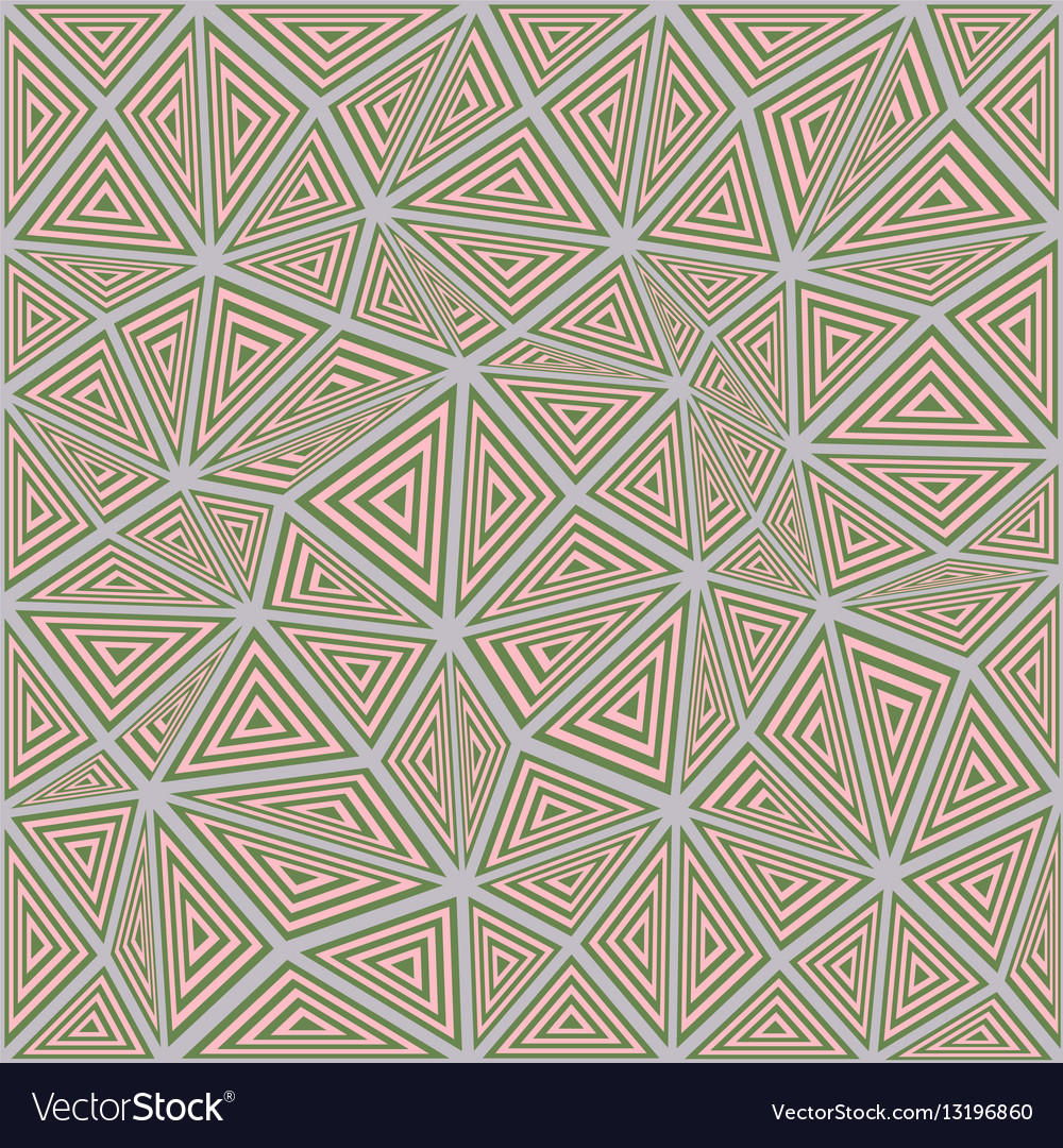 Abstract striped triangle puzzle background design