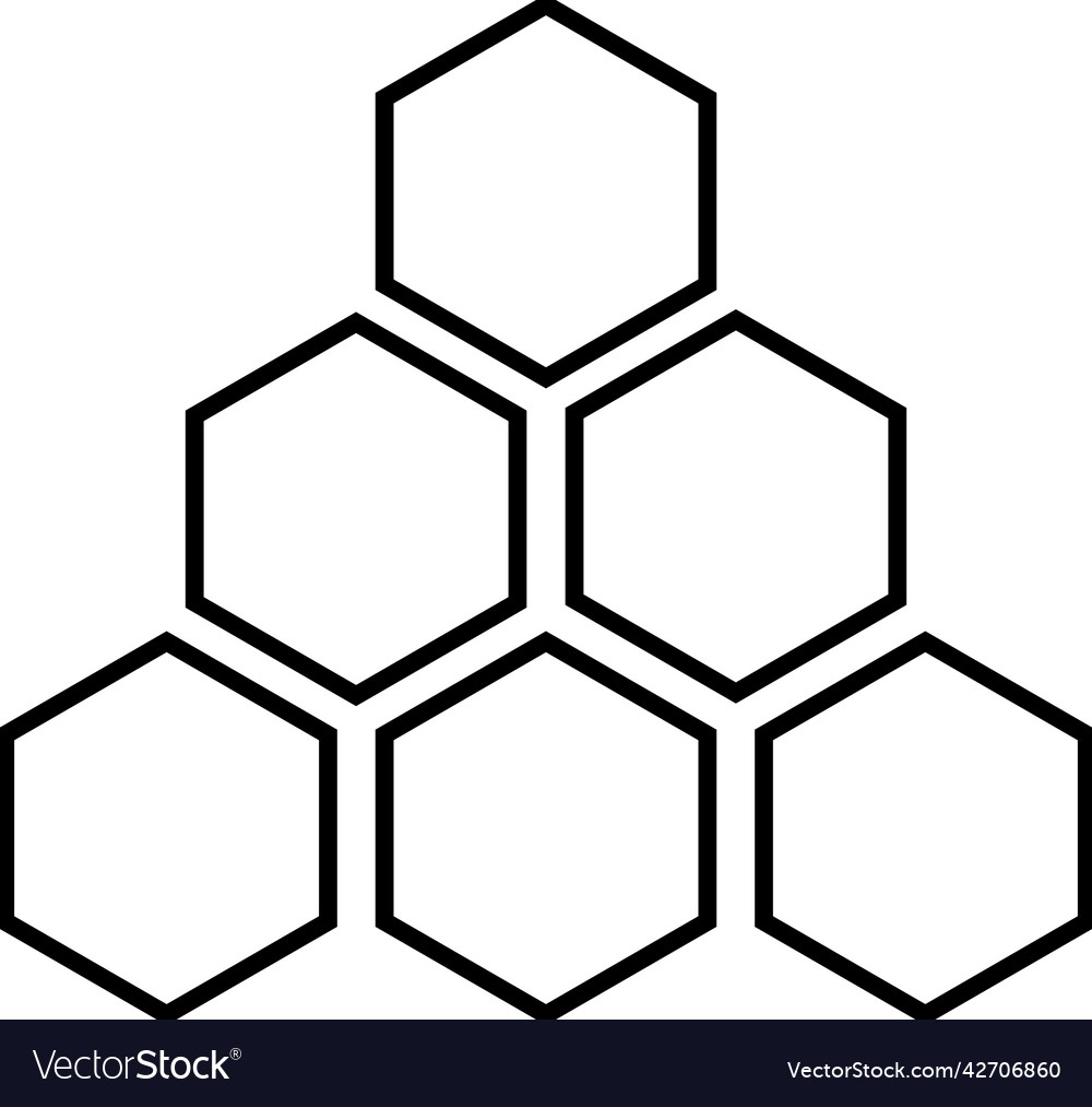 Array data olap outline icon line art