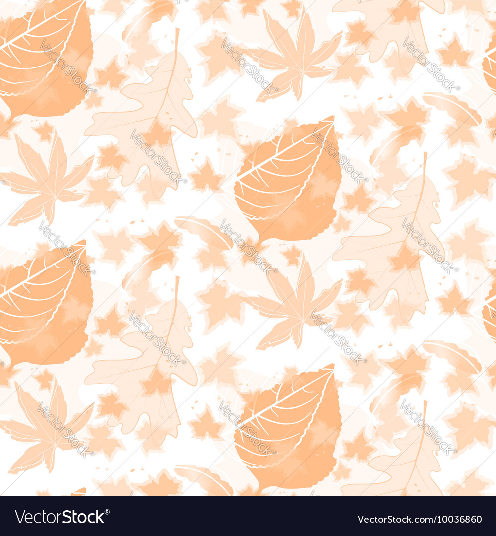 Autumn seamless pattern background