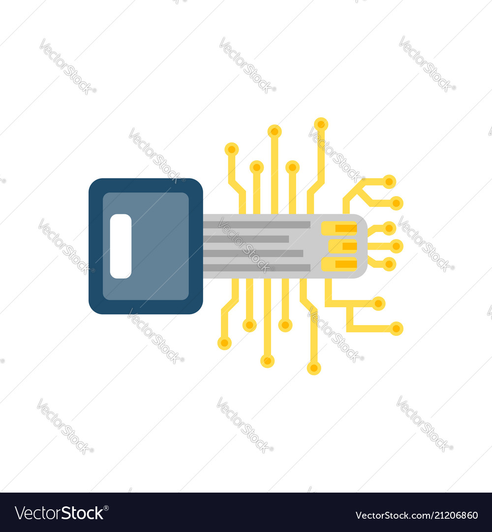 Digital Key Icon - Secure Access