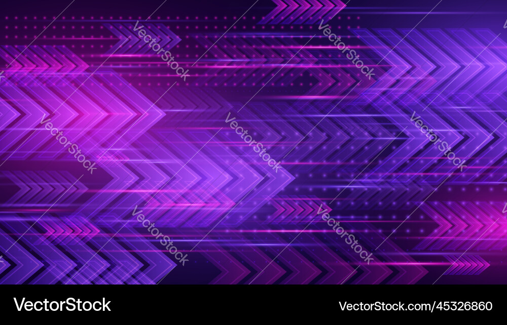 High speed abstract technology background Vector Image
