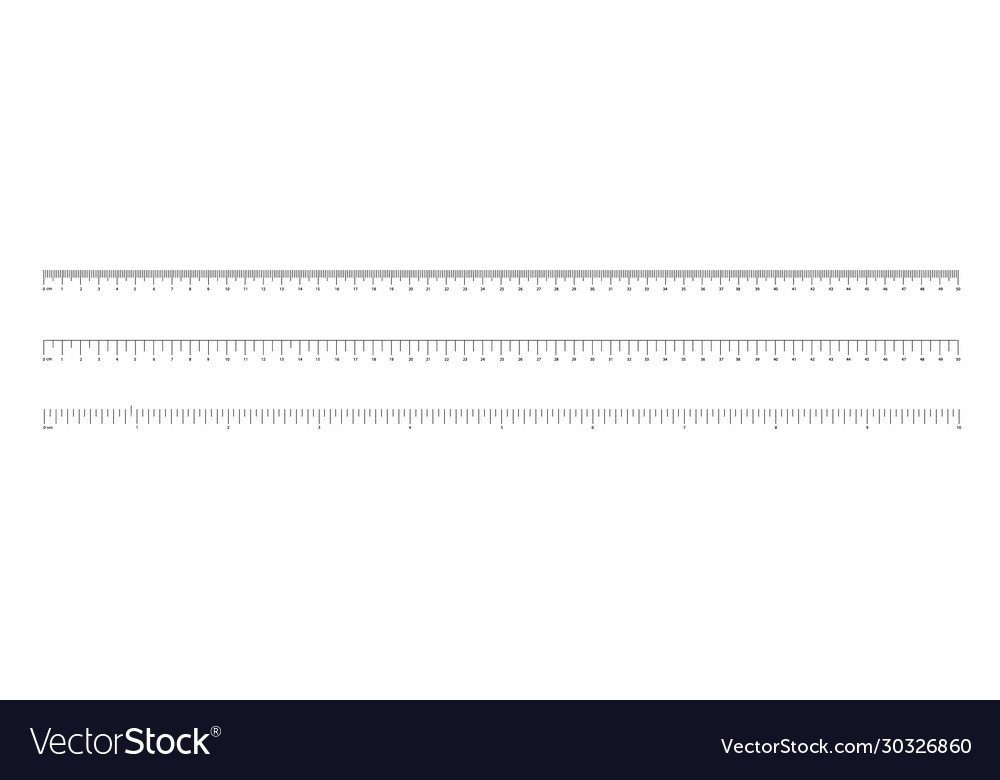 Markup for ruler